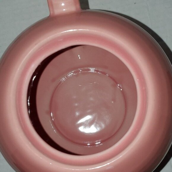 Fiestaware Fiesta 44 Oz Covered Ceramic Teapot Dish Container Pitcher Peony Pink - Picture 10 of 16